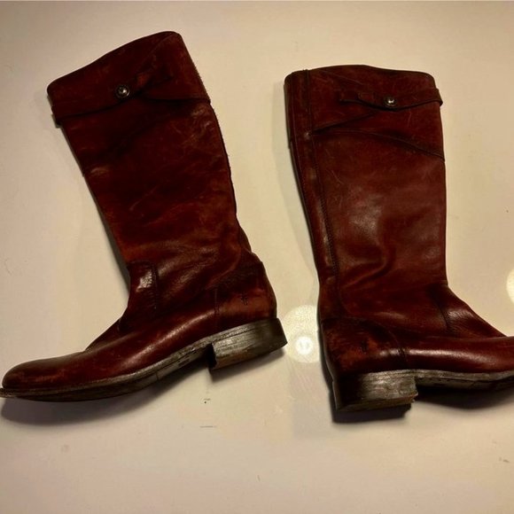 Frye Shoes - Frye Boots Size 8 Leather Brown